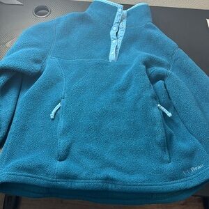 L.L. Bean Blue Fleece Jacket